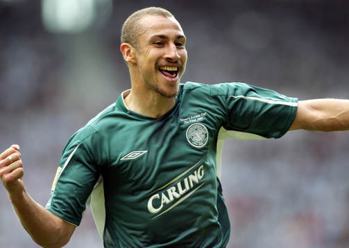 Henrik Larsson, Celtic (Jubel)