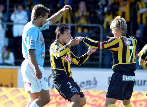 Johan Lind och Jesper Ljung, Häcken (Jubel)