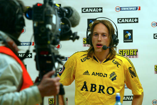 Mattias Moström, AIK (TV, Intervju)