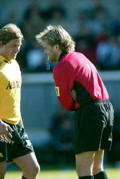 Anders Frisk, Domare (Skada)