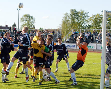 Hörna, fasthållning