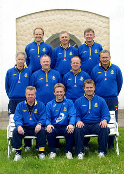 Bakre raden fr. v: Johan Allgulander, naprapat, Lars Richt,