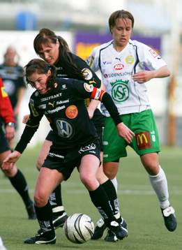 Malin Moström och Frida Östberg, Umeå och Viktoria