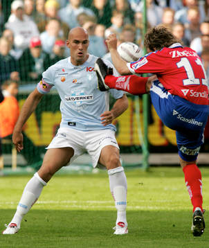 Daniel Majstorovic, Malmö och Peter Graulund, Helsingborg