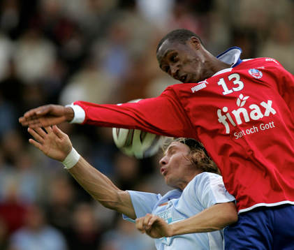 Tobias Grahn, Malmö och Atiba Hutchinson, Helsingborg i