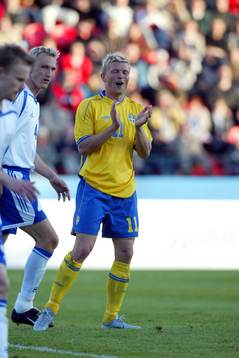 Marcus Allbäck, Sverige (Jubel)
