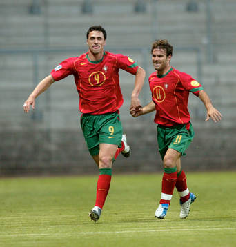 Hugo Almeida och Jorge Ribeiro, Portugal