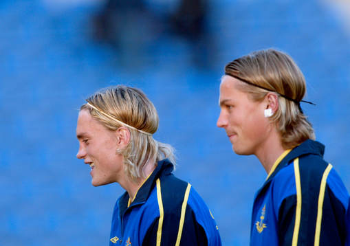 Lasse Nilsson och Markus Rosenberg