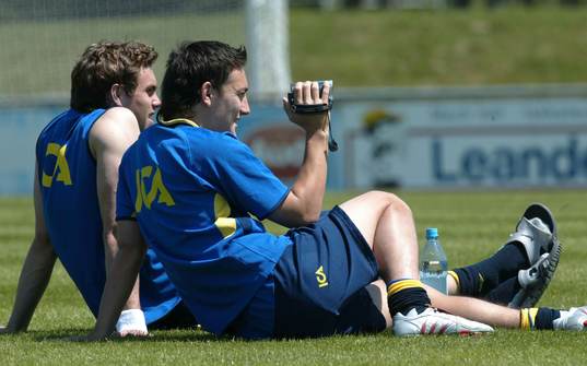 Johan Elmander och Stefan Ishizaki