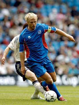 Eidur Gudjohnsen, Island