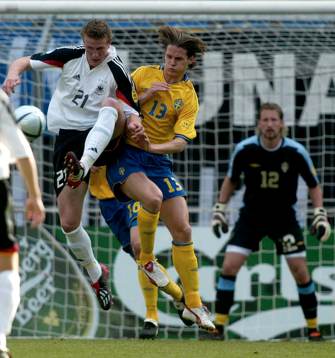Jon Jönsson och Johan Wiland, Sverige (Målvakt)