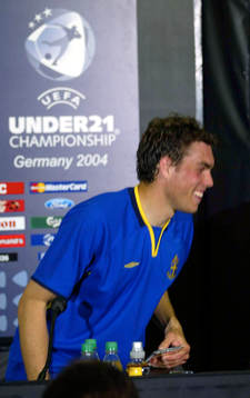 Johan Elmander, Sverige