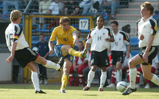 Johan Elmander, Sverige