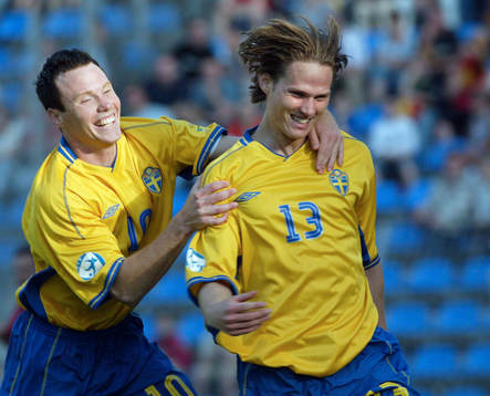 Jon Jönsson och Alexander Farnerud, Sverige (Jubel)