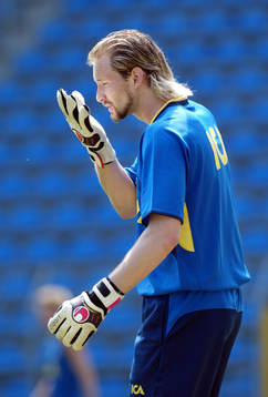 Johan Wiland, målvakt Sverige