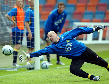 Magnus Hedman, målvakt, Sverige