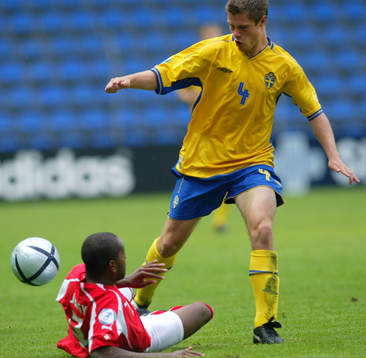 Dennis Melander, Sverige och Kim Jaggy, Schweiz