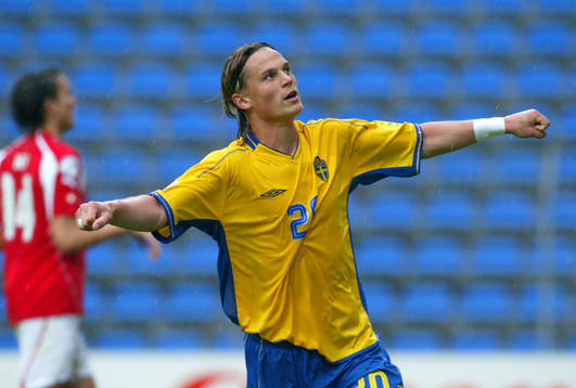 Markus Rosenberg, Sverige, jubel