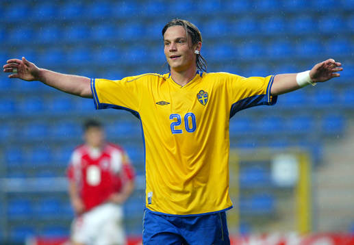 Markus Rosenberg, Sverige, jubel