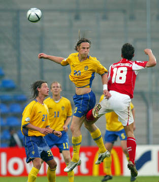 Markus Rosenberg och Dusan Djuric, Sverige. Baykal