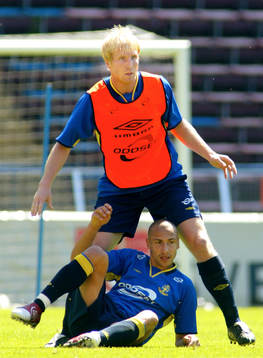 Henrik Larsson och Petter Hansson