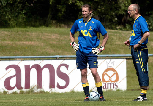 Pehr-Olof Elvendahl, Målvaktstränare och Johan Wiland