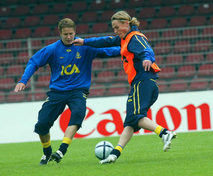 Markus Rosenborg och Patrik Gerrbrand