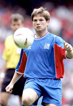 Fotboll, Bjarni Gudjonsson, Island