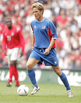 Fotboll, Arnar Gretarsson, Island