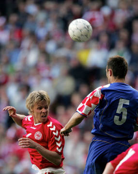 Martin Laursen, Danmark och Robert Kovac, Kroatien