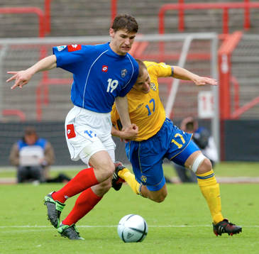 Branislav Ivanovic och Tobias Hysén