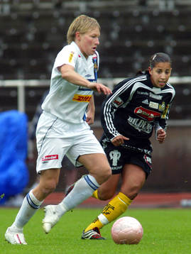 Kristin Bengtsson, Djurgården/Älvsjö och Mona Najib,