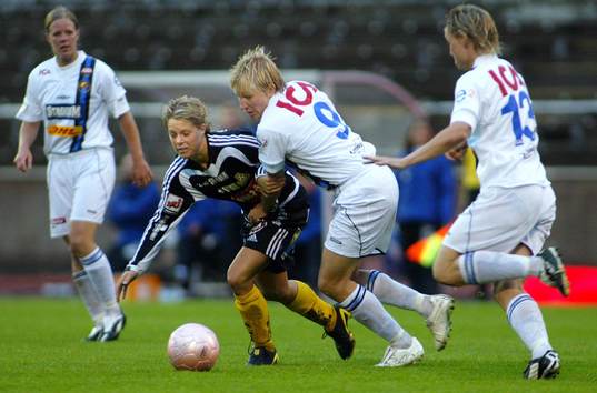 Kristin Bengtsson, Djurgården och Johanna Almgren, Bälinge