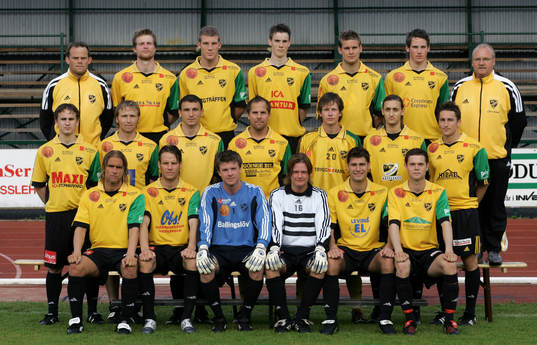 Fotboll, Division 2, IFK Hässleholm, Lagbild