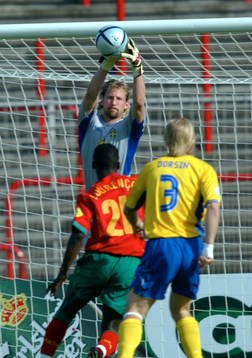Johan Wiland, målvakt, Sverige