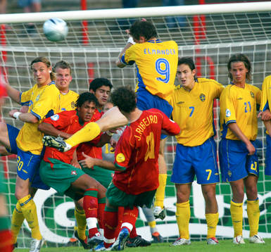 Johan Elmander, Sverige gick in i varje närkamp med