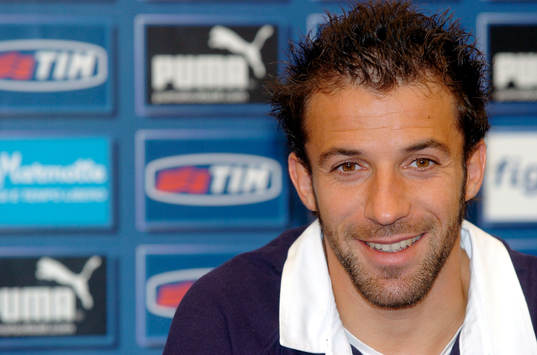 Del Piero, Italien