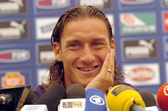 Francesco Totti, Italien