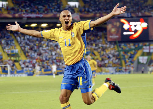 Henrik Henke Larsson, jubel