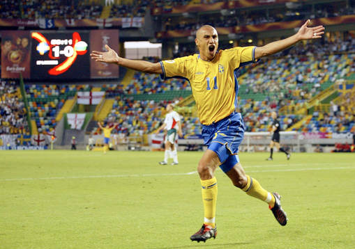 Henrik Henke Larsson, jubel