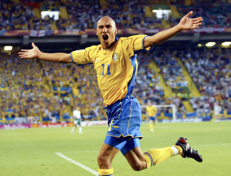Henrik Henke Larsson, jubel