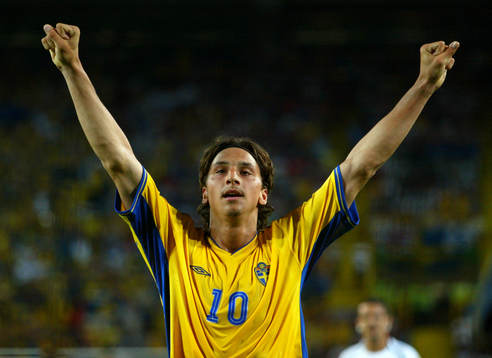 Zlatan Ibrahimovic, Sverige jubel