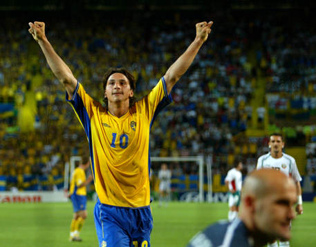 Zlatan Ibrahimovic, Sverige jubel