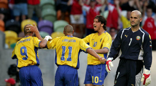 Fredrik Ljungberg, Henrik Larsson och Zlatan Ibrahimovic