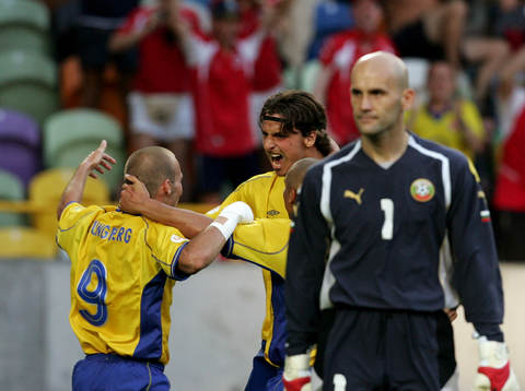 Fredrik Ljungberg, Henrik Larsson och Zlatan Ibrahimovic