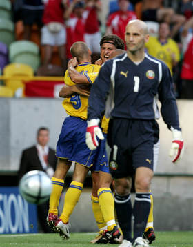 Fredrik Ljungberg, Henrik Larsson och Zlatan Ibrahimovic