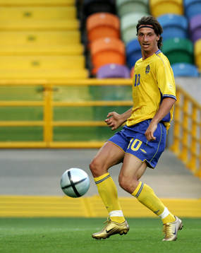 Fotboll, EM, Zlatan Ibrahimovic, Sverige