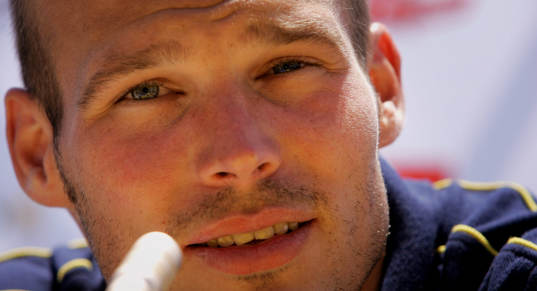 Fotboll, EM, Presskonferens, Sverige , Fredrik Ljungberg