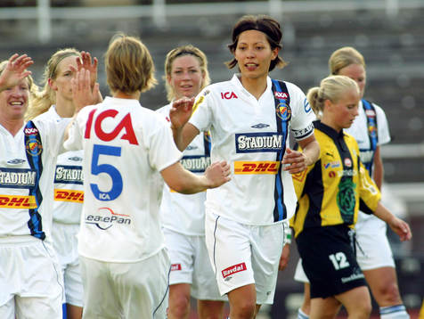 Jane Törnqvist, Djurgården, jubel
