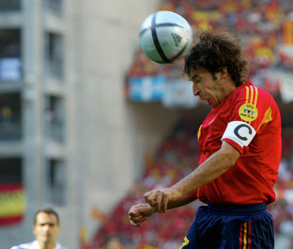 Raul, Spanien nickar mot mål